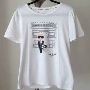 😎🖤😎 Karl Lagerfeld - Paris Designer T-Shirt